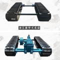 Cheap rubber track crawler chassis for tractors excavators